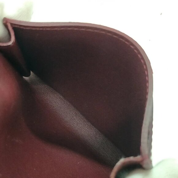 Louis Vuitton LV Card Case Bordeaux Vernis 130-082325 - Picture 6 of 9